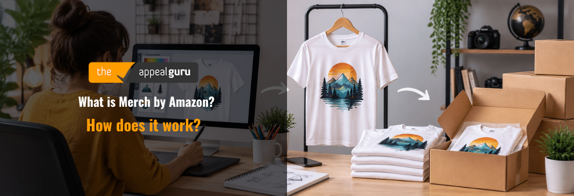 What is Merch by Amazon How does it work