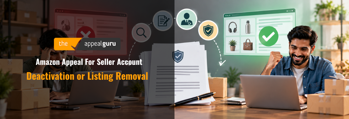 Amazon Appeal For Seller Account Deactivation or Listing Removal