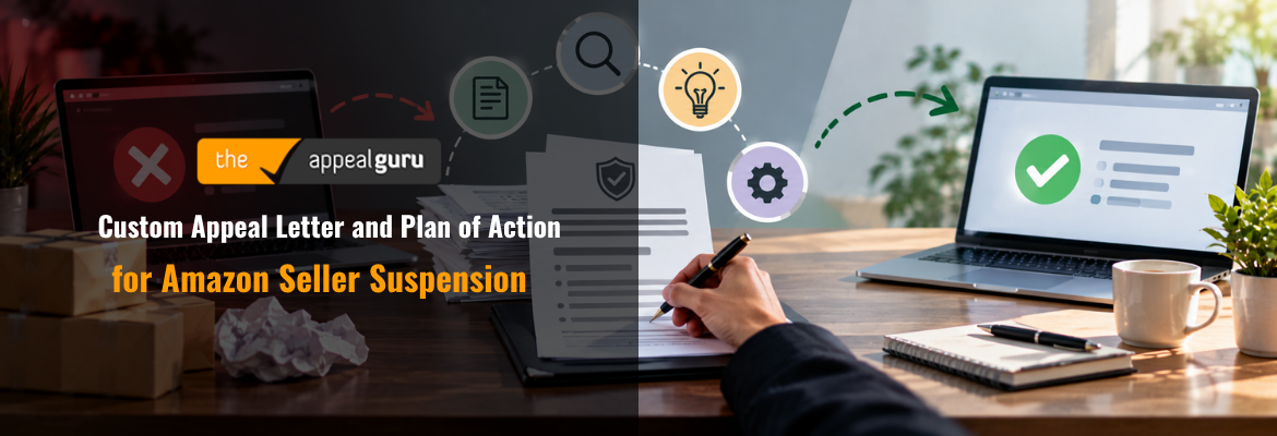 Custom Appeal Letter and Plan of Action for Amazon Seller Suspension