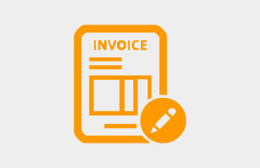 Modifying invoices is a clear NO