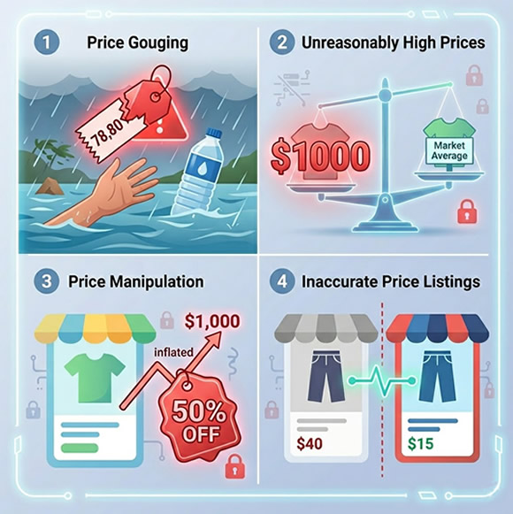 Common Causes of Fair Pricing Suspension (1) Common Causes of Fair Pricing Suspension 1