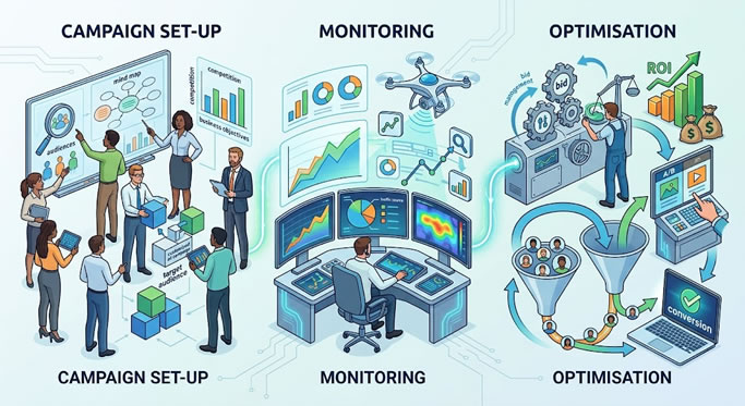 PPC CAMPAIGN SET UP MONITORING AND OPTIMISATION