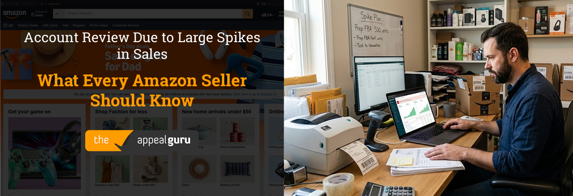 Account Review Due to Large Spikes in Sales What Every Amazon Seller Should Know