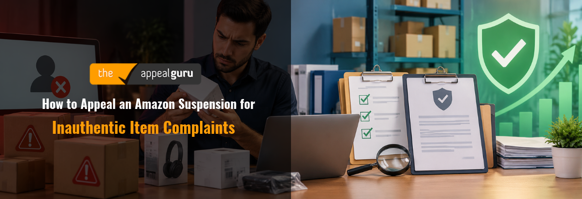 How to Appeal an Amazon Suspension for Inauthentic Item Complaints (2026 Step-by-Step Guide) 6 How to Appeal an Amazon Suspension for Inauthentic Item Complaints